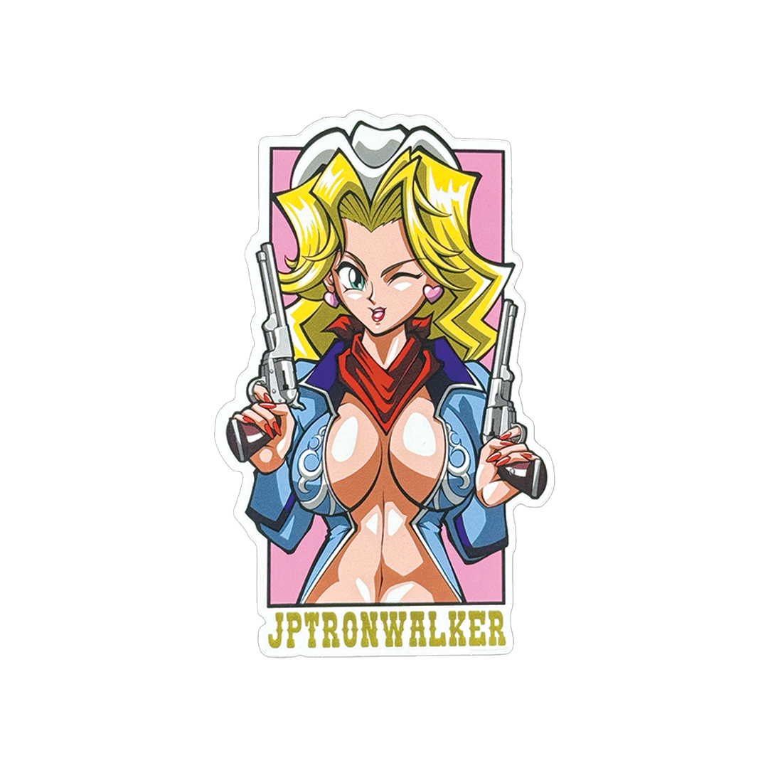 Cowgirl Sticker