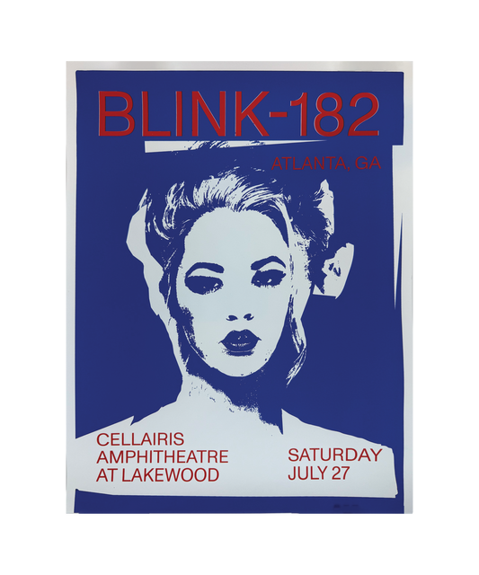 Blink - 182 - Atlanta, GA - July 27 - Tour Poster