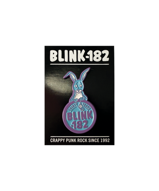 Blink-182 Blue Rabbit Pin