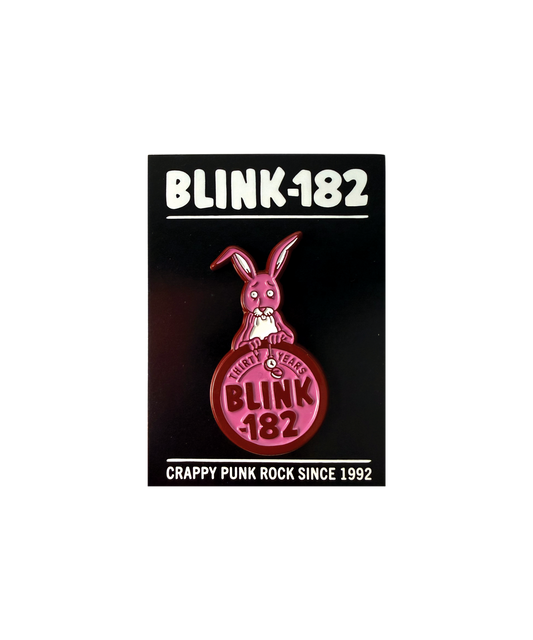 Blink-182 Pink Rabbit Pin