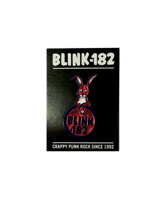 Blink-182 Red Rabbit Pin