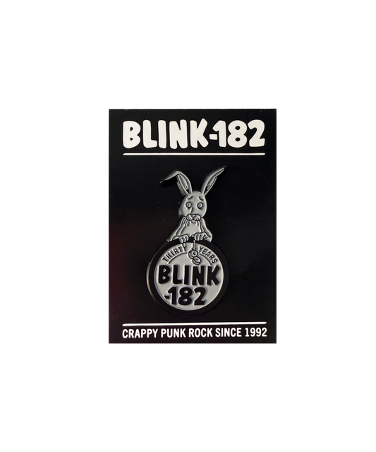 Blink-182 Silver Rabbit Pin