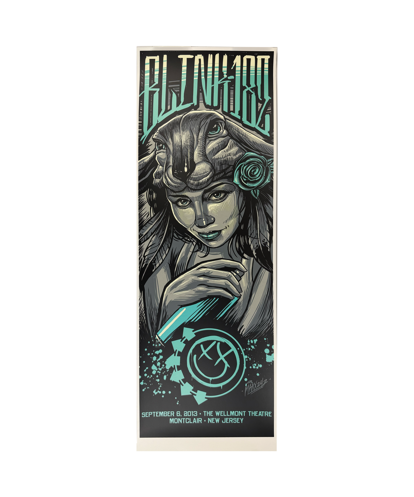Blink - 182 - Montclair, NJ - September 6, 2013 - Tour Poster