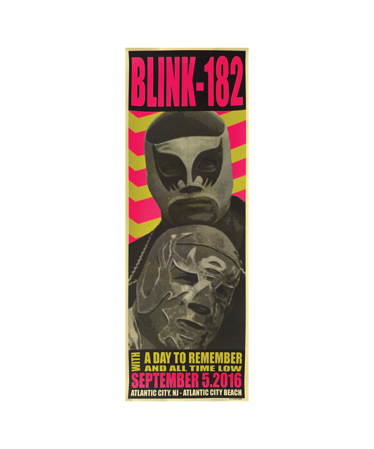 Blink - 182 -Atlantic City, NJ - September 5, 2016 - Tour Poster