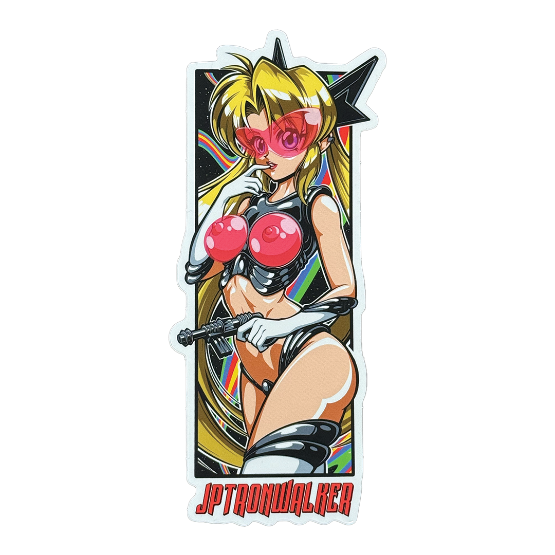 Ray Gun Sticker