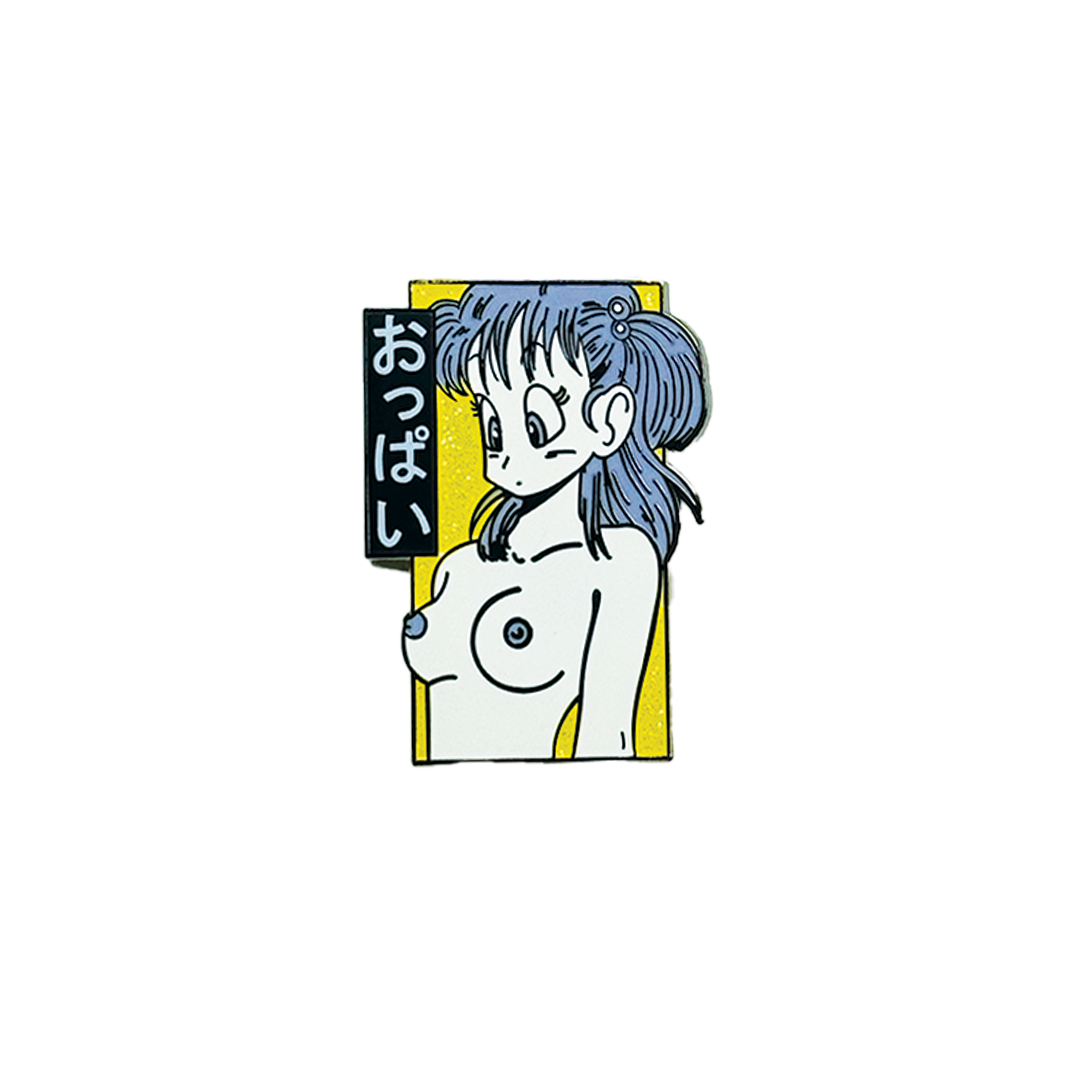 Bulma XXX Enamel Pin - Yellow Variant
