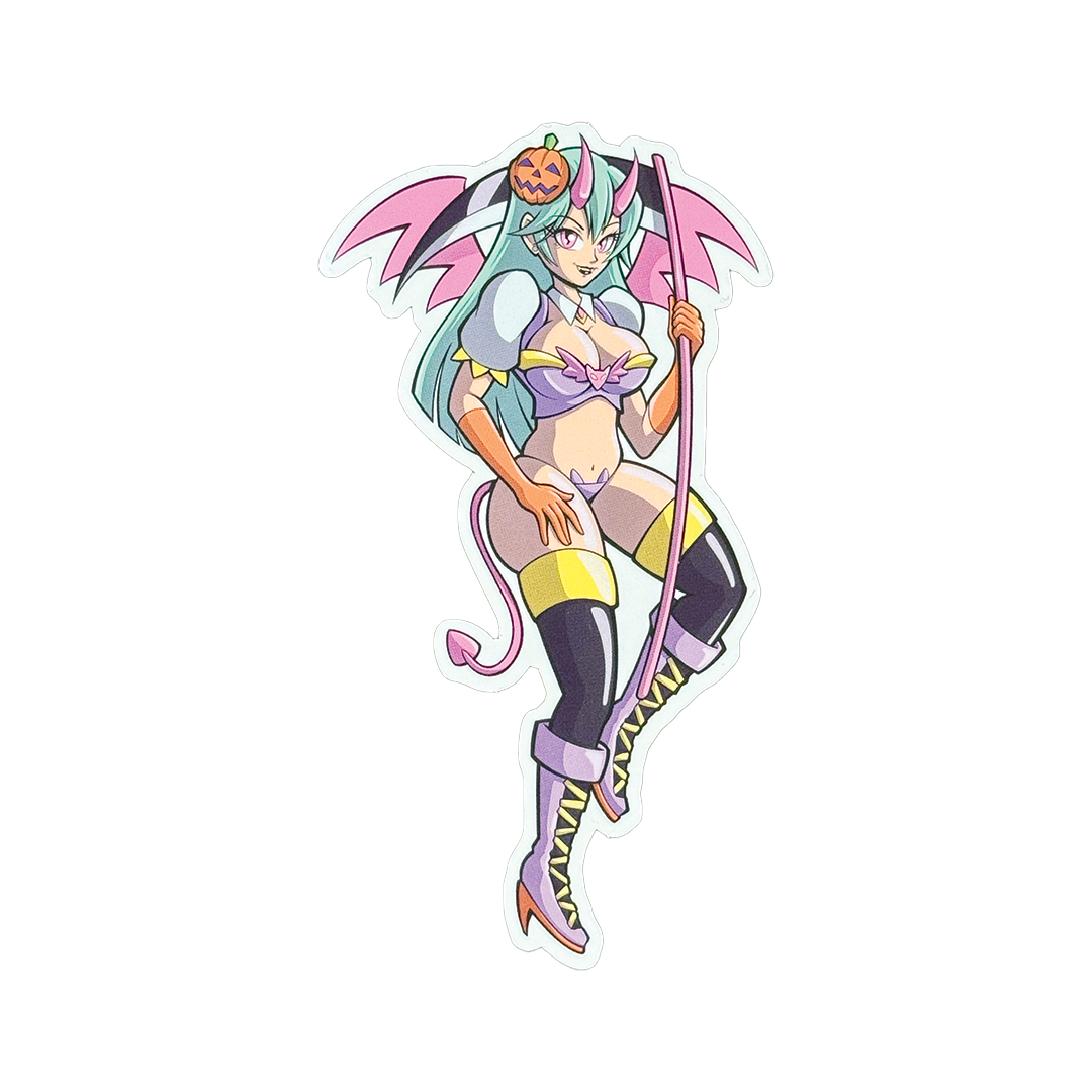 Succubus Pin Up Sticker