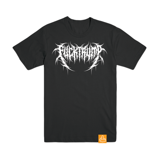 Fuck Trump Black Tee