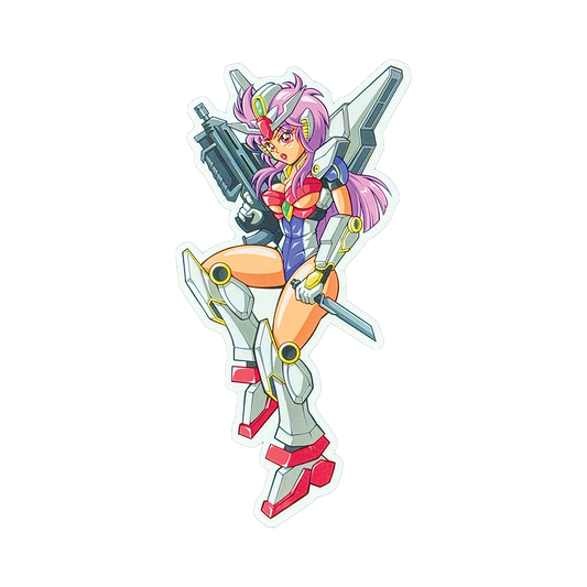 Gundam Pin Up Sticker