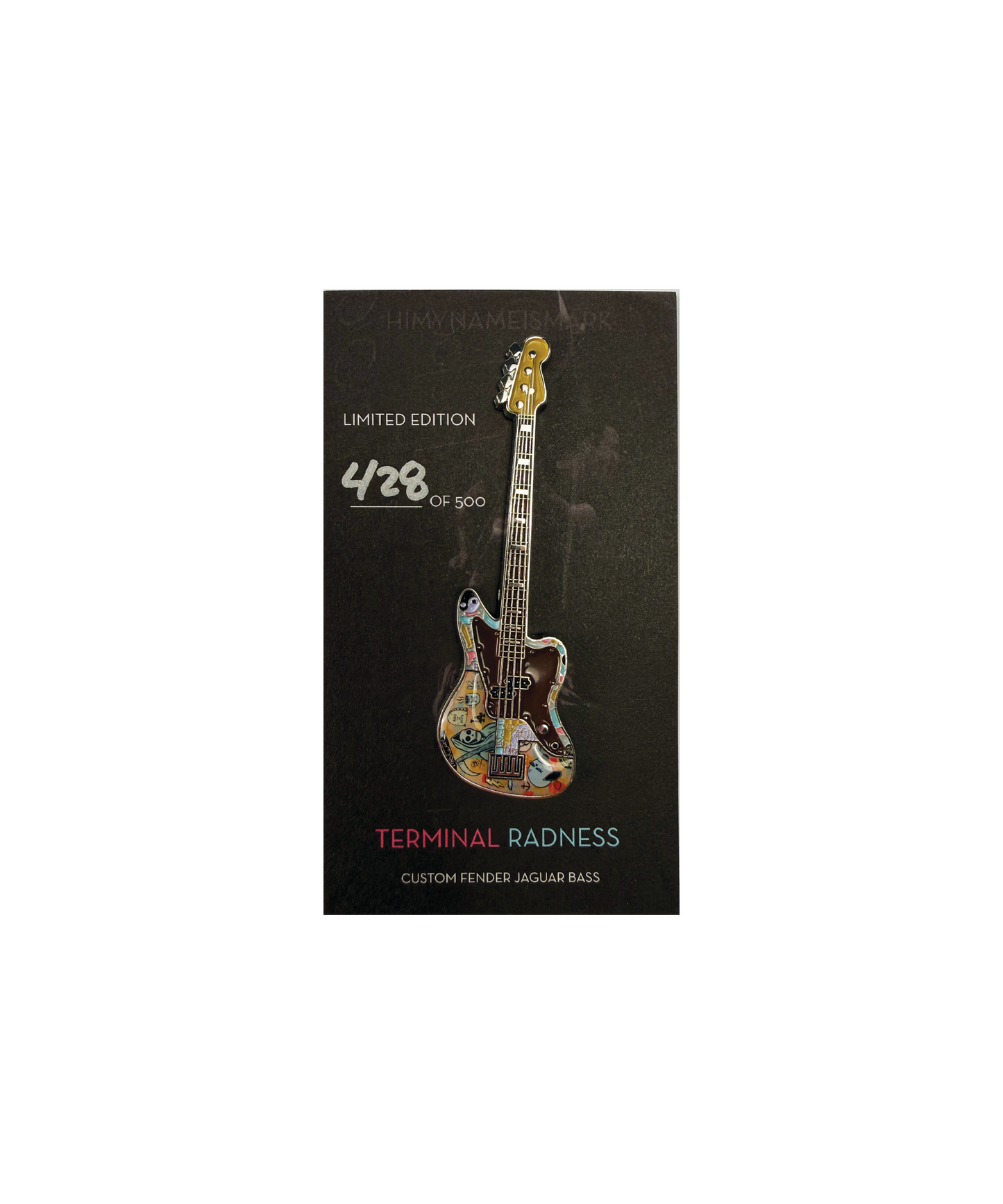 Hi My Name is Mark - Terminal Radness Pin