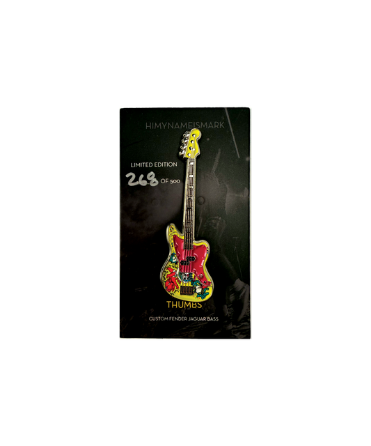 Hi My Name is Mark - Thumbs Bass Pin