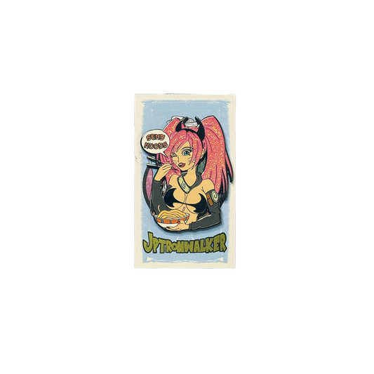 Send Noods Enamel Pin - Black Variant