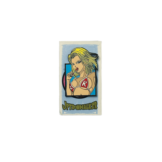 DBZ Android 18 Enamel Pin - Red Bra Variant