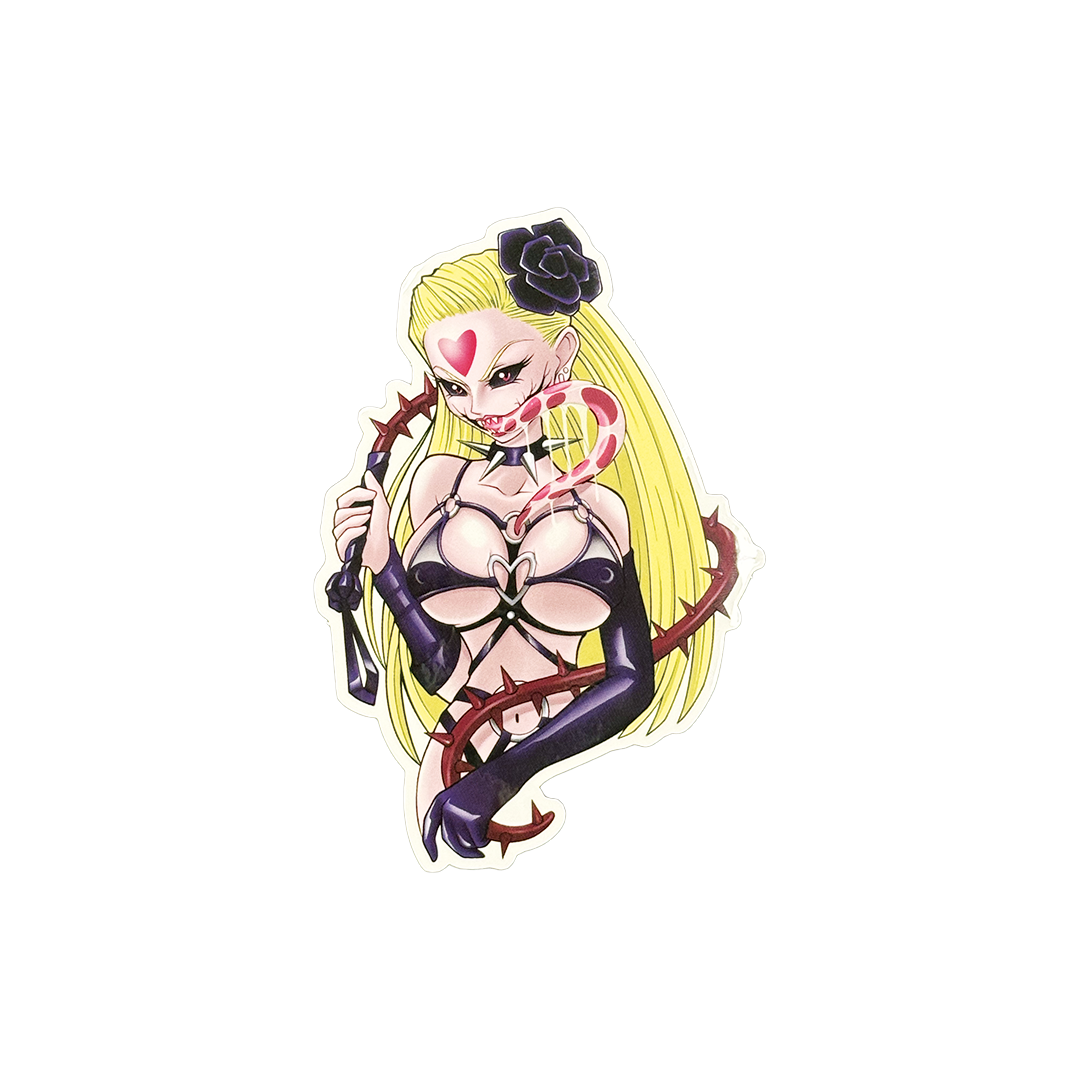 Spike Whip Sticker