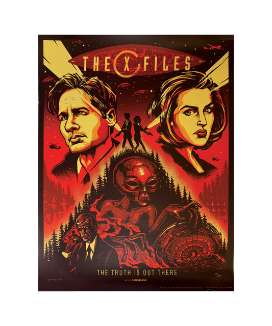 X-Files - The Truth Is Out There - Signed Poster
